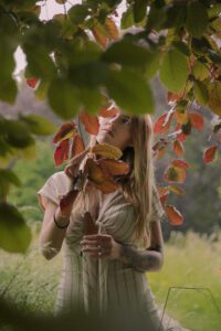 Verbinden met natuur boom